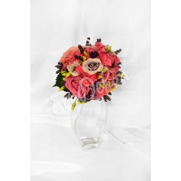 Svatební kytice Babiččina zahrádka