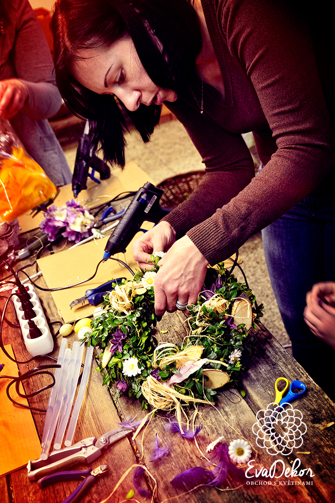 Floristick&yacute; kurz - Jarn&iacute; věnec